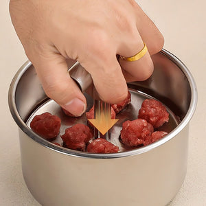 🎁Molde para albóndigas de acero inoxidable para cocina