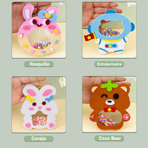 Colgantes hechos a mano DIY