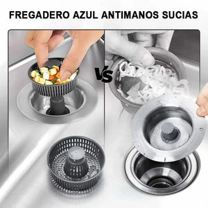 Filtro de drenaje de núcleo de rebote de fregadero mejorado