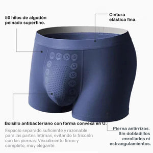 Calzoncillos de terapia magnética de masaje para hombres