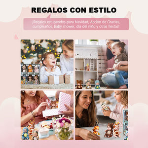 Mini muñecas bebé realistas con ropa