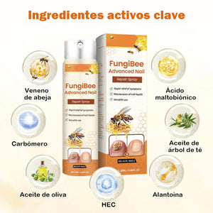 Spray reparador de uñas con veneno de abeja