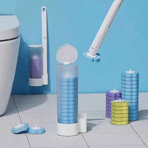 Cepillo de baño desechable con cabezal de esponja desechable