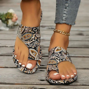 Sandalias planas ortopédicas ligeras para mujer