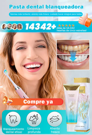 Pasta dental blanqueadora de color - Compre 1 y llévese 1 gratis (2PCS)