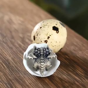 🐲🎁Linda pulsera de dragón plateado