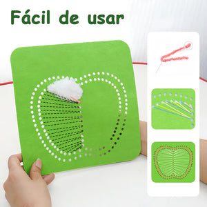 Kit de muñeca bordada navideña DIY