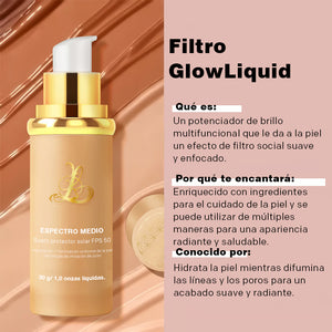 Base de maquillaje líquida 4 en 1 que cambia de color