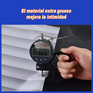 Cubierta de ventana de privacidad ciega falsa unidireccional