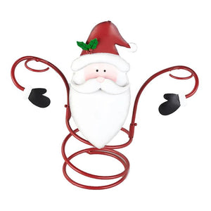 Botellas de vino y estante para copas para las vacaciones de Navidad