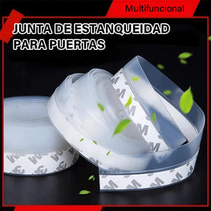 Tira de sellado de silicona multifuncional