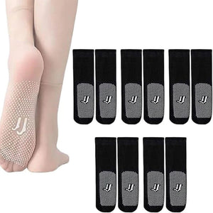 Calcetines tobilleros ultratransparentes y antideslizantes: elegancia transpirable para uso diario