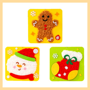 Kit de muñeca bordada navideña DIY