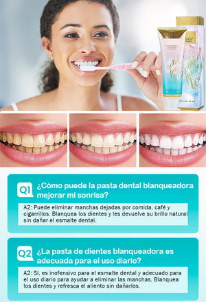 Pasta dental blanqueadora de color - Compre 1 y llévese 1 gratis (2PCS)