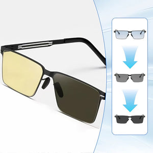 Gafas de sol fotocromáticas de día y de noche