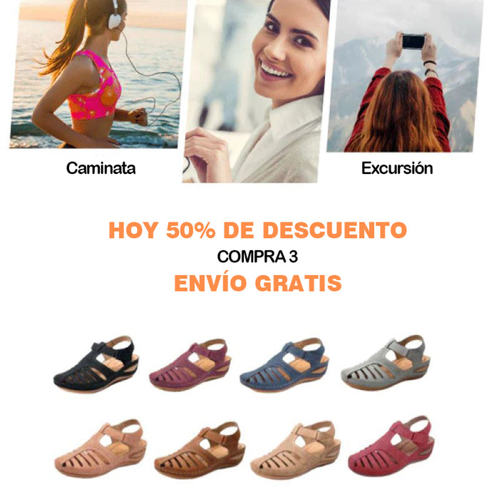 Sandalias de Cuero de Verano