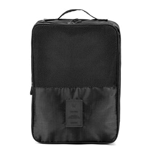 Bolsa de zapatos de viaje de doble capa, bolsa de zapatos impermeable y plegable, organizador, necesidades diarias