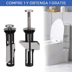 Kit de pernos de fijación para asiento de inodoro de alta resistencia