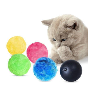 Juguete Eléctrica de Bola Rodante Automática para Perros y Gatos