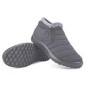 Planos Zapatos Cálido de Algodón