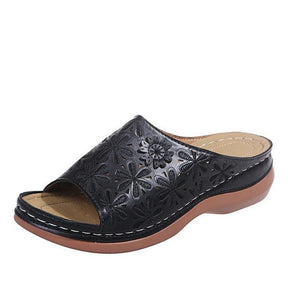 Zapatos planos huecos
