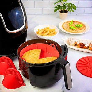 Olla de silicona para freidora