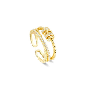 Anillo giratorio triple