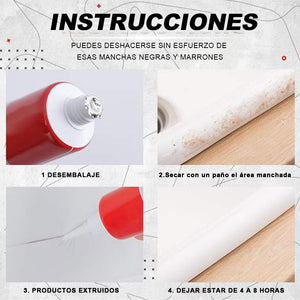 Gel removedor de moho para el hogar