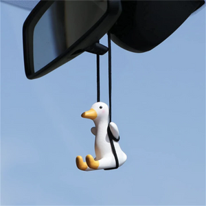 Adorno de pato volador