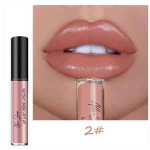Brillo de Labio Impermeable de 12 Colores