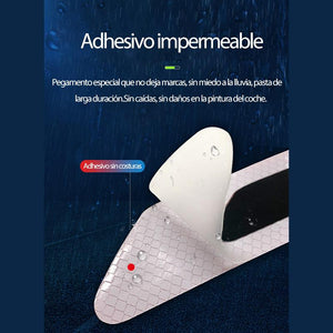 Accesorios de decoración de luces de advertencia anticolisión de vehículos
