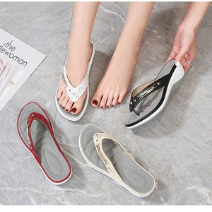 Chanclas de cojín suave con soporte para el arco