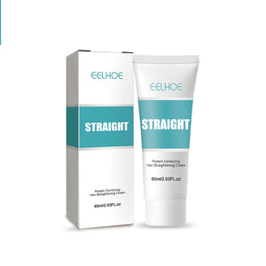 Crema correctora de proteínas para cabellos alisados