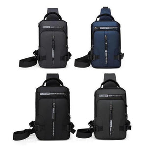 Bolso bandolera con puerto de carga USB