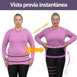 Pantalones Vaqueros Elásticos y Levantacola Adelgazantes de Talla  Más Grande