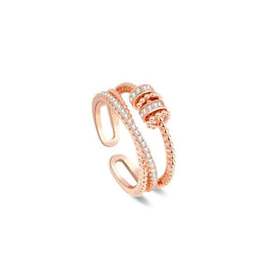 Anillo giratorio triple