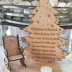 Adorno de recuerdo de Navidad