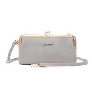 Bolso de Hombro con Diseño de Litchi