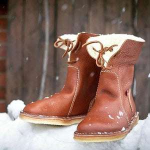 Botas con Punta Redonda