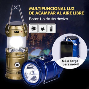 Multifuncional Luz de acampar al aire libre