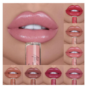Brillo de Labio Impermeable de 12 Colores