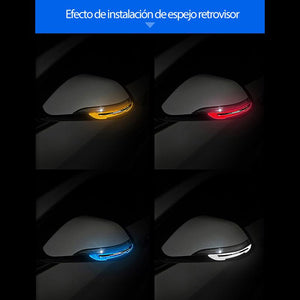 Accesorios de decoración de luces de advertencia anticolisión de vehículos