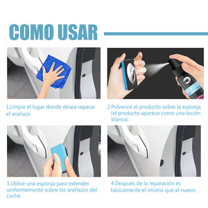 Aerosol de reparación de daños para automóviles (adecuado para todos los colores de pintura de automóviles)