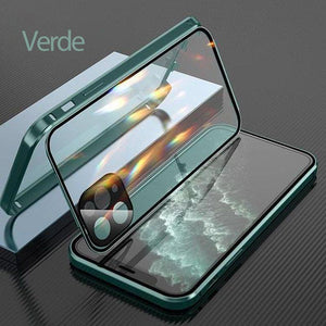 Funda para iphone con hebilla de doble cara
