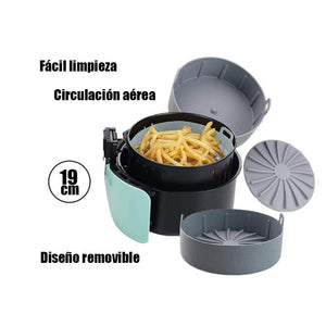 Olla de silicona para freidora