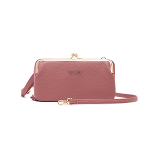Bolso de Hombro con Diseño de Litchi