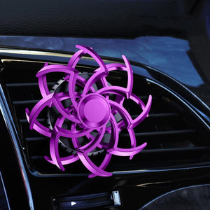 Ambientador de coche de doble hélice (con tabletas de aromaterapia)