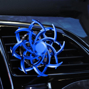 Ambientador de coche de doble hélice (con tabletas de aromaterapia)