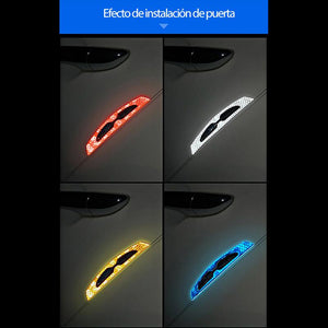 Accesorios de decoración de luces de advertencia anticolisión de vehículos