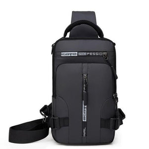 Bolso bandolera con puerto de carga USB